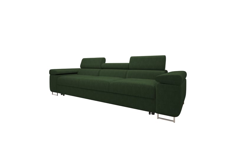 Gabina Sovesofa 3-seter i Manchester - Grønn - Møbler - Sofaer - Sovesofaer - 3 seters sovesofa