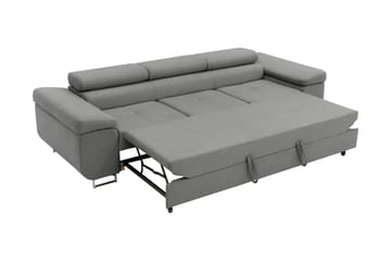 Gabina Sovesofa 3-seter i Manchester - Rosa - Møbler - Sofaer - Sovesofaer - 3 seters sovesofa
