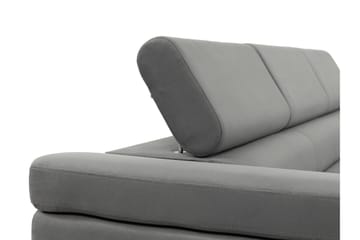 Gabina Sovesofa 3-seter i Manchester - Svart - Møbler - Sofaer - Sovesofaer - 3 seters sovesofa