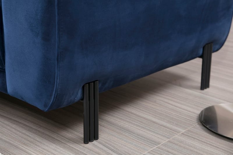 Gajanejos Divansovesofa - Blå - Møbler - Sofaer - Sovesofaer - Langsgående sovesofa