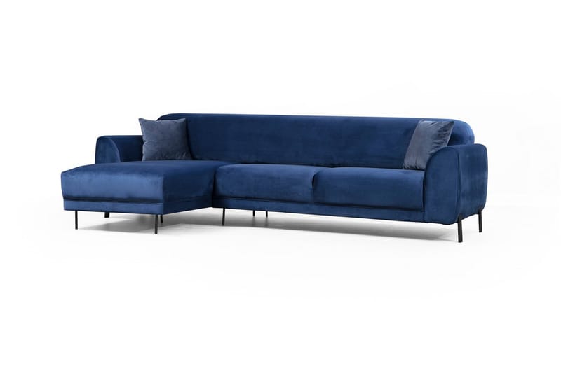 Gajanejos Divansovesofa - Blå - Møbler - Sofaer - Sovesofaer - Langsgående sovesofa