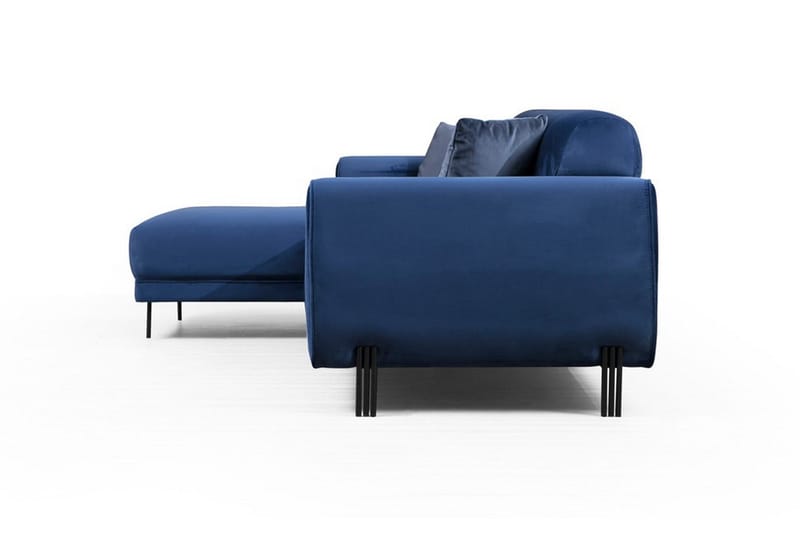 Gajanejos Divansovesofa - Blå - Møbler - Sofaer - Sovesofaer - Langsgående sovesofa