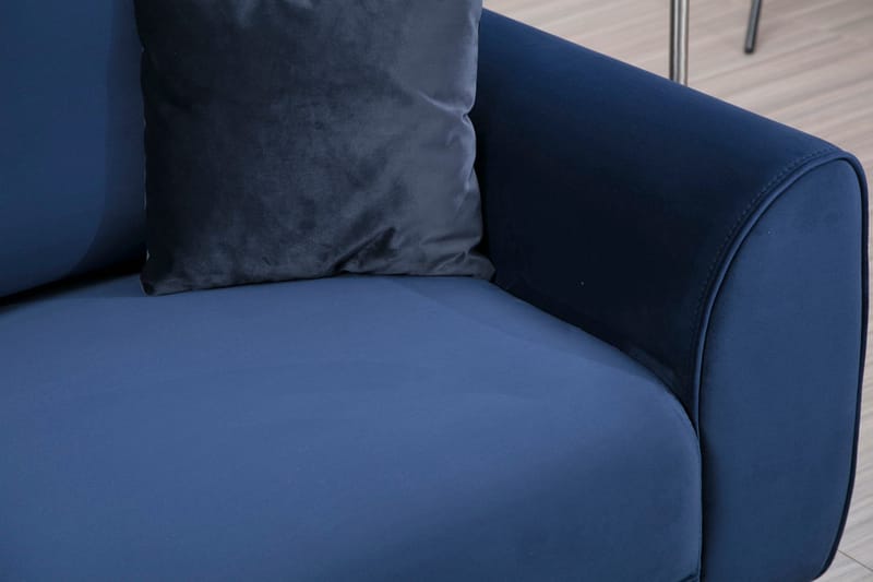 Gajanejos Divansovesofa - Blå - Møbler - Sofaer - Sovesofaer - Langsgående sovesofa