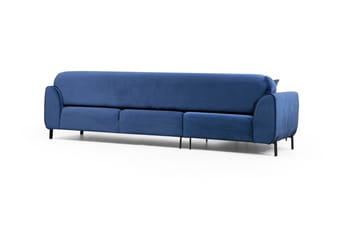 Gajanejos Divansovesofa - Blå - Møbler - Sofaer - Sovesofaer - Langsgående sovesofa