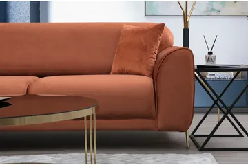 Gajanejos Divansovesofa - Brun - Møbler - Sofaer - Sovesofaer - Langsgående sovesofa