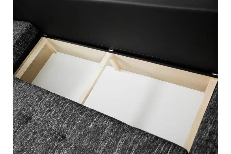 Gammel Sovesofa Dobbel Divan 4-Seter - Beige - Møbler - Sofaer - Sovesofaer - U sovesofa