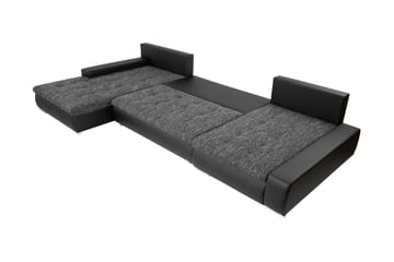 Gammel Sovesofa Dobbel Divan 4-Seter - Beige - Møbler - Sofaer - Sovesofaer - U sovesofa