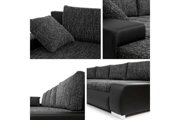 Gammel Sovesofa Dobbel Divan 4-Seter - Beige - Møbler - Sofaer - Sovesofaer - U sovesofa