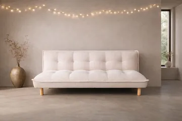 Gertrud 2-seters sofa - Beige - Møbler - Sofaer - Sovesofaer - 2 seters sovesofa