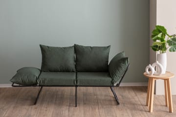 Giancarlo Sovesofa 2-seter - Grønn - Møbler - Sofaer - Sovesofaer - 2 seters sovesofa