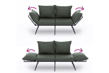 Giancarlo Sovesofa 2-seter - Grønn - Møbler - Sofaer - Sovesofaer - 2 seters sovesofa