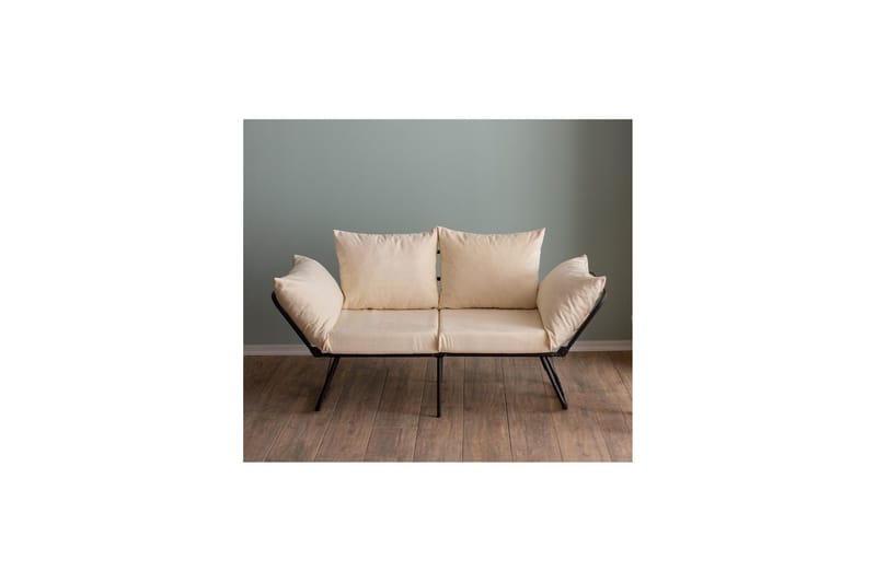 Giancarlo Sovesofa 2-seter - Krem - Møbler - Sofaer - Sovesofaer - 2 seters sovesofa