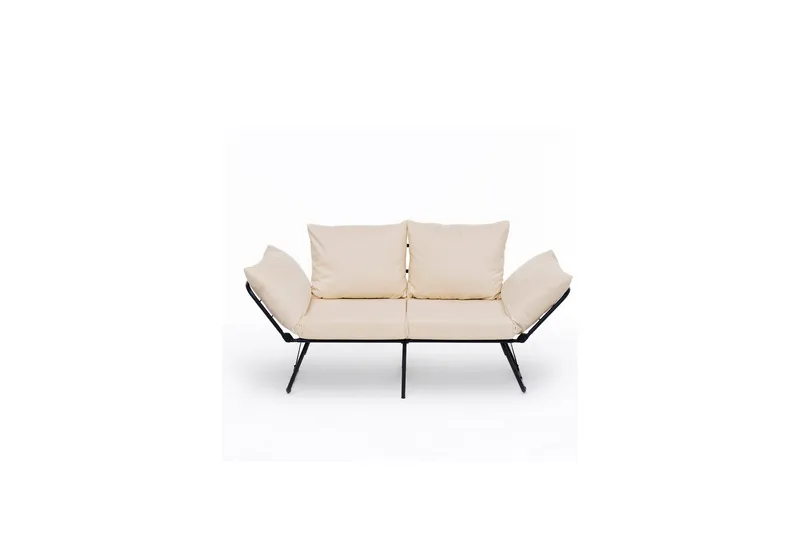 Giancarlo Sovesofa 2-seter - Krem - Møbler - Sofaer - Sovesofaer - 2 seters sovesofa