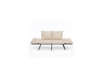 Giancarlo Sovesofa 2-seter - Krem - Møbler - Sofaer - Sovesofaer - 2 seters sovesofa