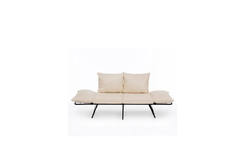 Giancarlo Sovesofa 2-seter - Krem - Møbler - Sofaer - Sovesofaer - 2 seters sovesofa