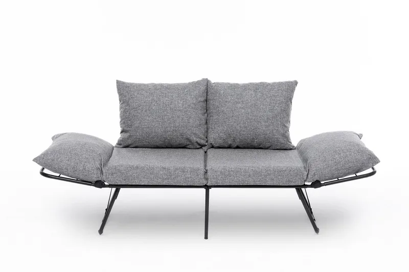 Giancarlo Sovesofa 2-seter - Lys grå - Møbler - Sofaer - Sovesofaer - 2 seters sovesofa