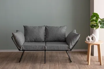 Giancarlo Sovesofa 2-seter - Lys grå - Møbler - Sofaer - Sovesofaer - 2 seters sovesofa