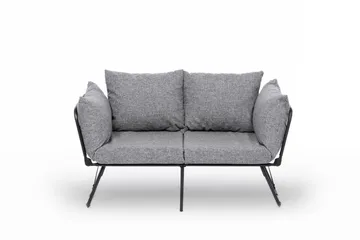 Giancarlo Sovesofa 2-seter - Lys grå - Møbler - Sofaer - Sovesofaer - 2 seters sovesofa