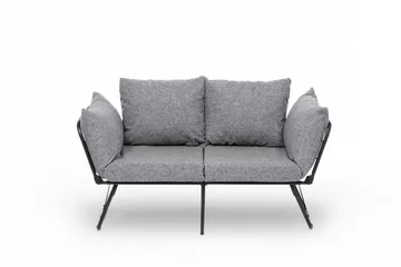Giancarlo Sovesofa 2-seter - Lys grå - Møbler - Sofaer - Sovesofaer - 2 seters sovesofa
