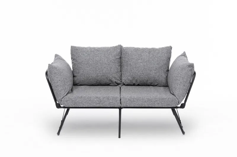 Giancarlo Sovesofa 2-seter - Lys grå - Møbler - Sofaer - Sovesofaer - 2 seters sovesofa