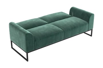 Gonxhe Sovesofa - Grønn - Møbler - Sofaer - Sovesofaer - Langsgående sovesofa