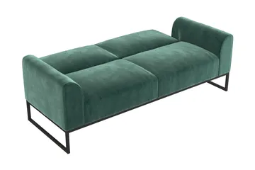 Gonxhe Sovesofa - Grønn - Møbler - Sofaer - Sovesofaer - Langsgående sovesofa