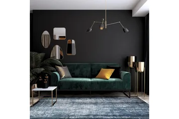 Gonxhe Sovesofa - Grønn - Møbler - Sofaer - Sovesofaer - Langsgående sovesofa