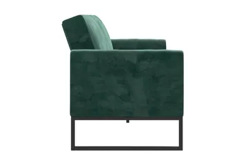 Gonxhe Sovesofa - Grønn - Møbler - Sofaer - Sovesofaer - Langsgående sovesofa