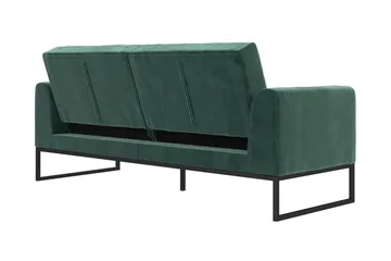 Gonxhe Sovesofa - Grønn - Møbler - Sofaer - Sovesofaer - Langsgående sovesofa