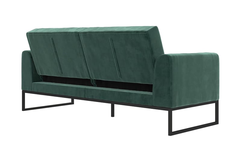 Gonxhe Sovesofa - Grønn - Møbler - Sofaer - Sovesofaer - Langsgående sovesofa