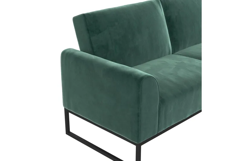 Gonxhe Sovesofa - Grønn - Møbler - Sofaer - Sovesofaer - Langsgående sovesofa