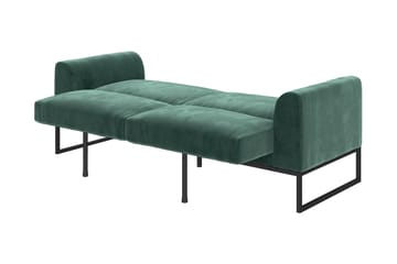 Gonxhe Sovesofa - Grønn - Møbler - Sofaer - Sovesofaer - Langsgående sovesofa