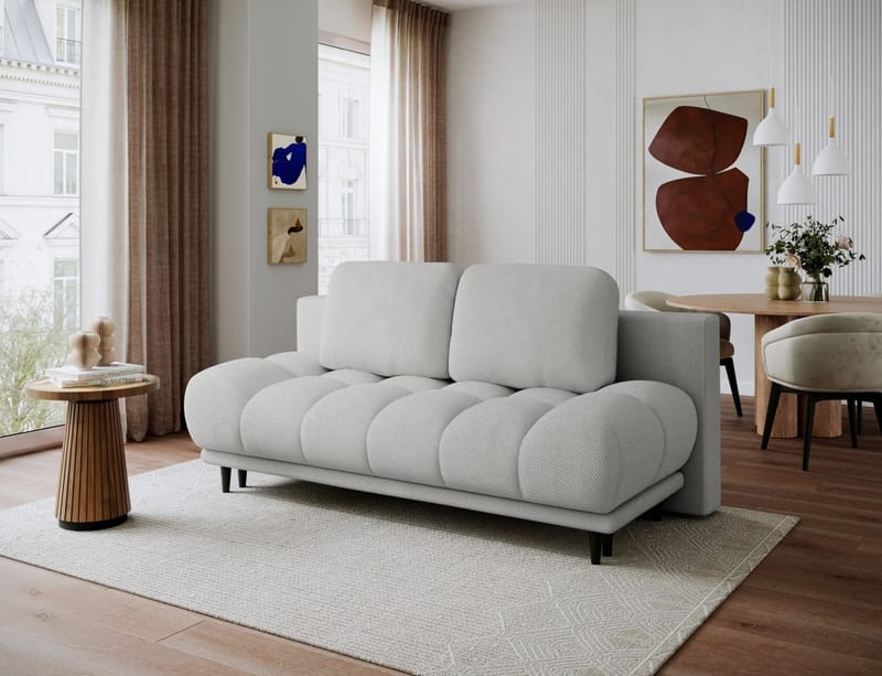 Guavio 2-seters Bubblig sovesofa med oppbevaring - Calmora 03 - Møbler - Sofaer - Sovesofaer - 2 seters sovesofa
