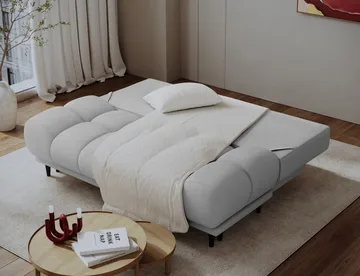 Guavio 2-seters Bubblig sovesofa med oppbevaring - Calmora 03 - Møbler - Sofaer - Sovesofaer - 2 seters sovesofa