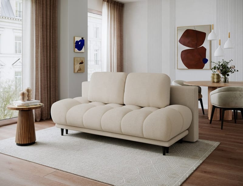 Guavio 2-seters Bubblig sovesofa med oppbevaring - Calmora 18 - Møbler - Sofaer - Sovesofaer - 2 seters sovesofa