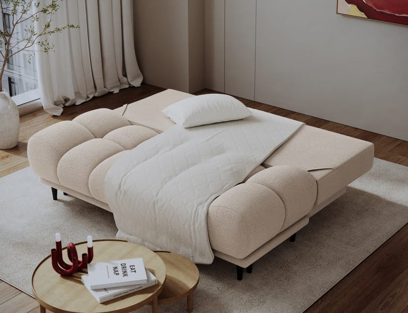 Guavio 2-seters Bubblig sovesofa med oppbevaring - Royal 18 - Møbler - Sofaer - Sovesofaer - 2 seters sovesofa