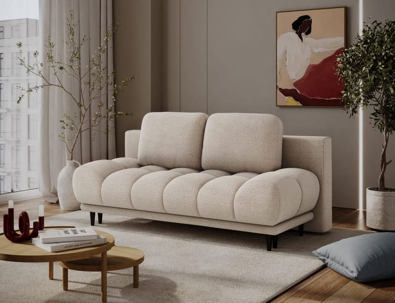 Guavio 2-seters Bubblig sovesofa med oppbevaring - Royal 18 - Møbler - Sofaer - Sovesofaer - 2 seters sovesofa