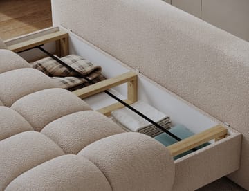 Guavio 2-seters Bubblig sovesofa med oppbevaring - Royal 18 - Møbler - Sofaer - Sovesofaer - 2 seters sovesofa