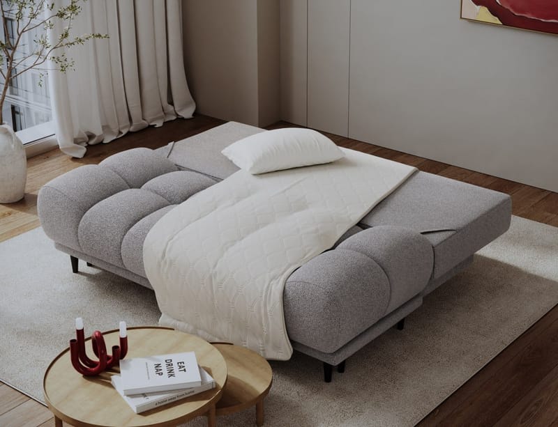 Guavio 2-seters Bubblig sovesofa med oppbevaring - Paolli 04 - Møbler - Sofaer - Sovesofaer - 2 seters sovesofa