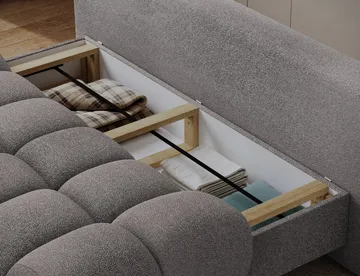 Guavio 2-seters Bubblig sovesofa med oppbevaring - Paolli 04 - Møbler - Sofaer - Sovesofaer - 2 seters sovesofa