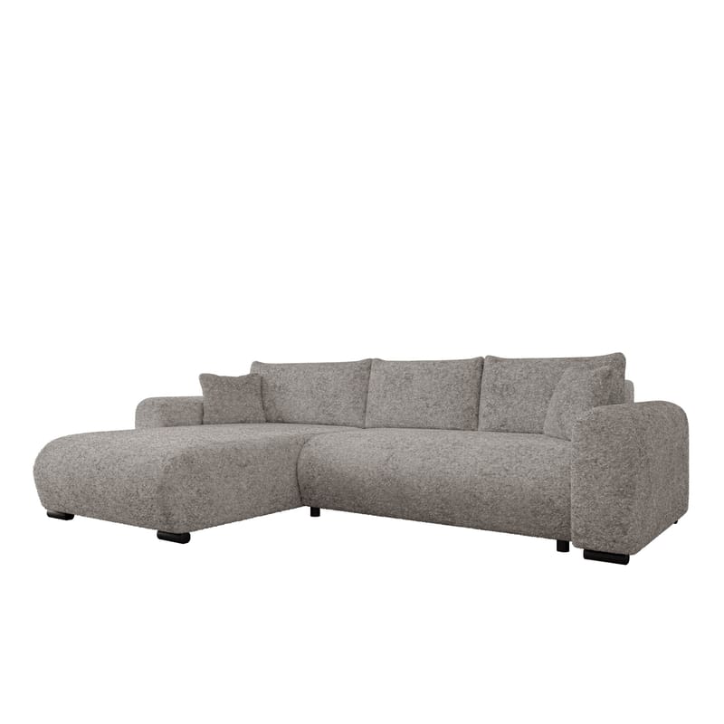 Handda 3-seters sovesofa med divan, grå