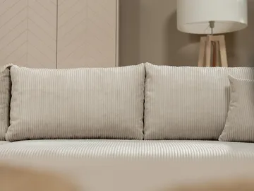 Handda 3-seters sovesofa med divan - oransje - Møbler - Sofaer - Sovesofaer - Hjørnesovesofa