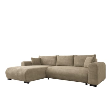 Handda 4-seters Sovesofa med Divan Venstre - Beige - Møbler - Sofaer - Sovesofaer - Hjørnesovesofa