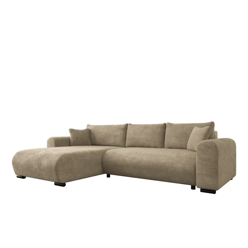 Handda 4-seters Sovesofa med Divan Venstre, Beige
