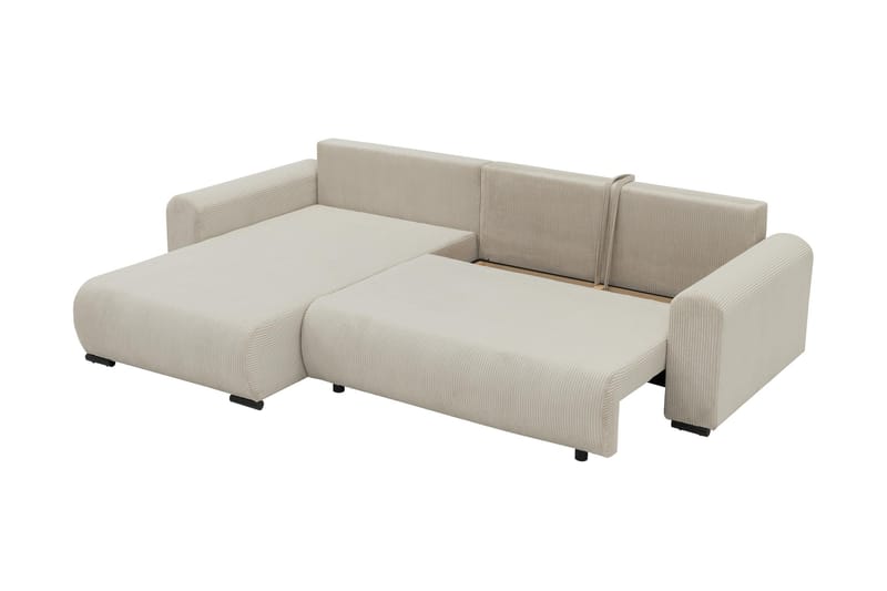 Handda Sovesofa Med 3-Seters Divan - Beige - Møbler - Sofaer - Sovesofaer - Sovesofa divan