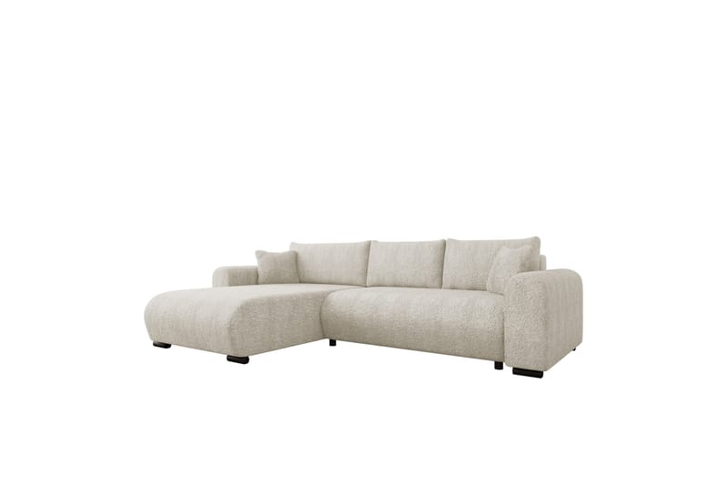 Handda Sovesofa med Sjeselong 3-seter i Bouclé, Beige