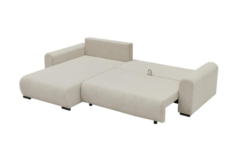 Handda Sovesofa med Sjeselong 3-seter i Manchester - Grønn - Møbler - Sofaer - Sovesofaer - Sovesofa divan