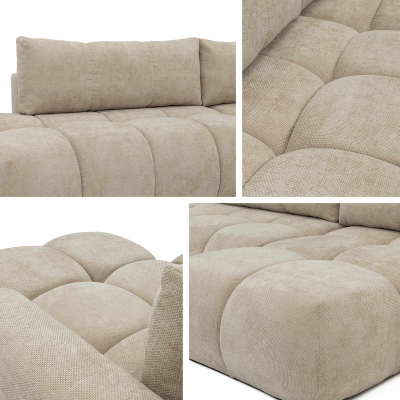 Handu 4-seters Divansofa Høyre - Møbler - Sofaer - Sovesofaer - Hjørnesovesofa