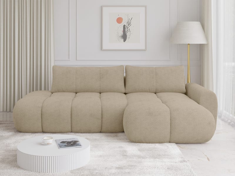 Handu 4-seters Divansofa Høyre - Møbler - Sofaer - Sovesofaer - Hjørnesovesofa