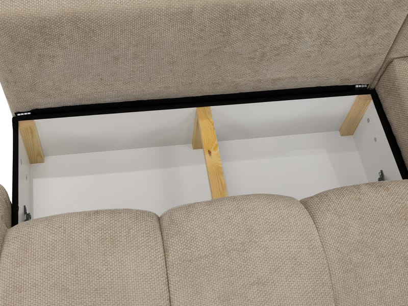 Handu 4-seters Divansofa Høyre - Møbler - Sofaer - Sovesofaer - Hjørnesovesofa